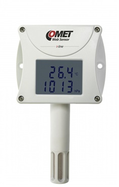 Comet W4710 - WiFi Temperature, Relative Humidity, CO2, and Atmospheric  Pressure Sensor with Integrated Probe